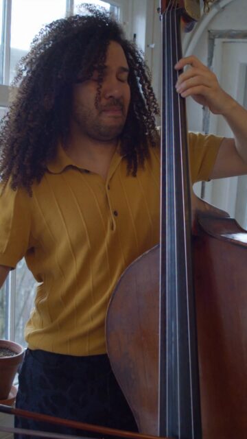 Emotions and open strings. #johannsebastianbach #doublebass