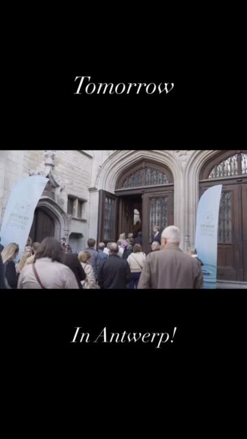 Really excited to be playing on Antwerp’s most beautiful venue tomorrow with @mikefentross and @markhaanstrabass !@antwerp_spring_festival