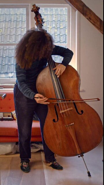 Another day. Another courante 💋 suite 3 ❤️ #johannsebastianbach  #doublebass  #classicalmusic
