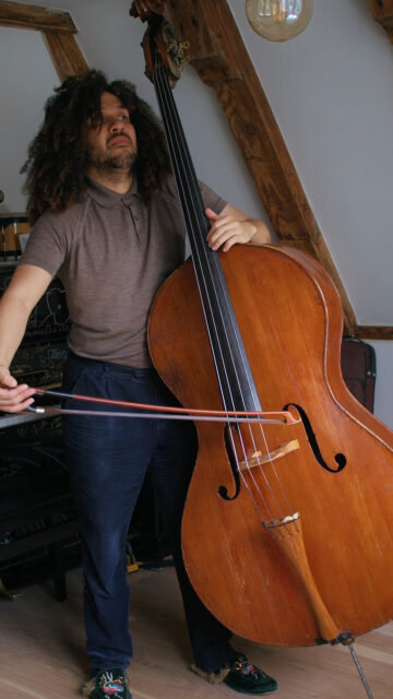 Sarabande, suite 4 ❤️ #johannsebastianbach #doublebass #cellosuites #classicalmusic